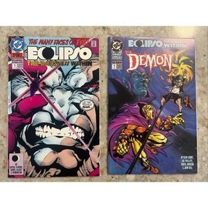 1992 ECLIPSO THE DARKNESS WITHIN SPECIAL #1 Gem Variant Cover. The Demon 1992